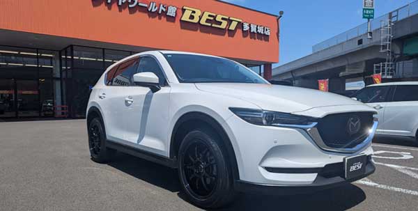 CX-5にWORK:EMOTION D9R装着画像