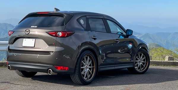 CX-5にWORK:EMOTION D9R装着画像