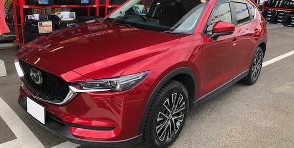 CX-5にWORK:EMOTION D9R装着画像