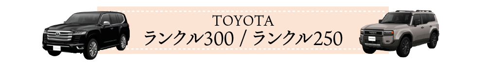 ランドクルーザー300/250