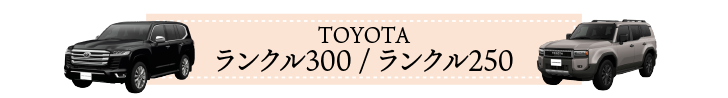 ランドクルーザー300/250