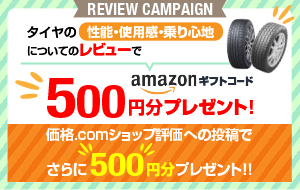 購入後のレビュー記載でAmazonギフトコード1,000円分プレゼント