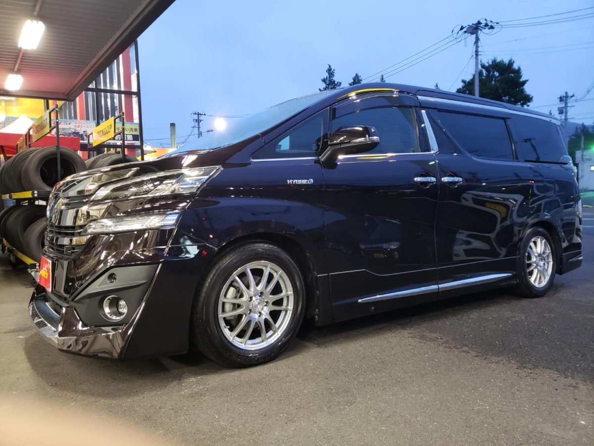 栗生店 ヴェルファイアハイブリット ダウンサス取付 Rs R Ti00 タイヤワールド館best 店舗blog