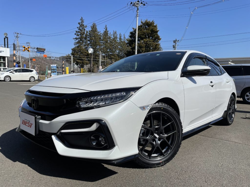 シビック FK7 スタッドレスセット取付 - タイヤワールド館ベスト 店舗Blog