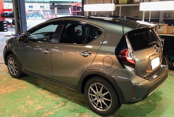 多賀城店 アクア Exキーパー施工 タイヤワールド館best 店舗blog