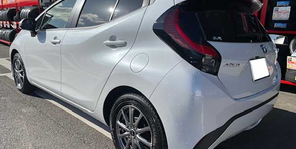 【トヨタ】アクアのタイヤ関連でお困りならタイヤワールド館ベストへ