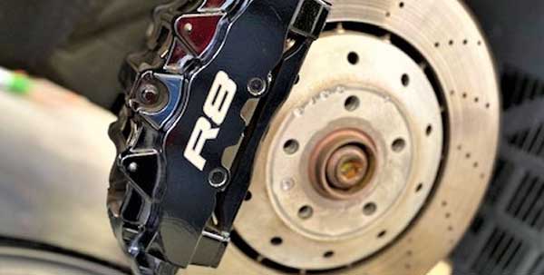 【AUDI】R8|フロント純正6POTビッグキャリパー