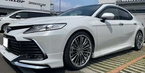 10代目70系カムリのグレード別純正タイヤ・アルミホイールのサイズ情報