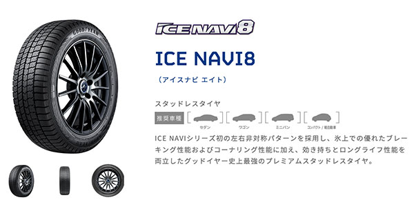 グッドイヤー ICE NAVI8