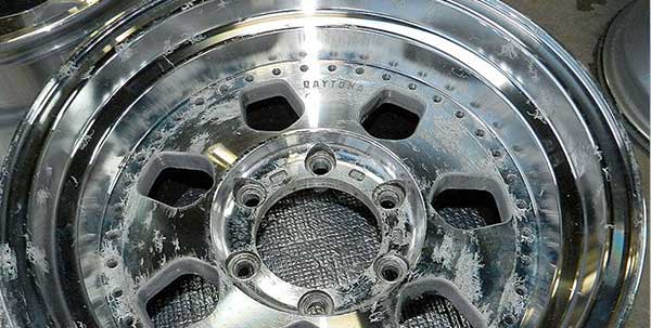 リム腐食によるエア漏れ