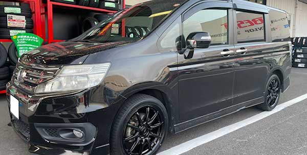 ステップワゴンのホイールはタイヤワールド館ベストにおまかせ