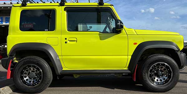 ジムニーリフトアップについて