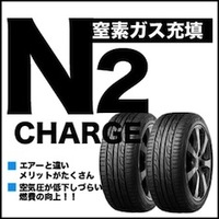 窒素ガス充填 1台分(一律290kPa)