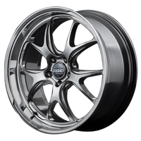 RAYS(レイズ) HOMURA ホムラ グレイスシルバー/リムDMC(QAJ) 19インチ PCD120.0 5穴