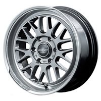 RAYS(レイズ) HOMURA ホムラ グレイスシルバー/リムDMC(QAJ) 18インチ PCD139.7 6穴