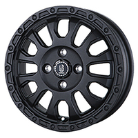 ABE SHOKAI(阿部商会) LA STRADA ラ ストラーダ リンクルブラック 15インチ PCD100.0 4穴