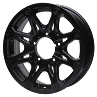 OFF BEAT(オフビート) Bounty Collection バウンティコレクション BDX08 マットブラック 16インチ PCD139.7 5穴