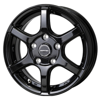 HOT STUFF(ホットスタッフ) BISON バイソン メタリックブラック 13インチ PCD114.3 5穴