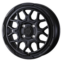 Weds(ウェッズ) WEDS ADVENTURE ウェッズアドベンチャー セミマットブラック 14インチ PCD100.0 4穴