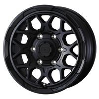 Weds(ウェッズ) WEDS ADVENTURE ウェッズアドベンチャー セミマットブラック 15インチ PCD139.7 6穴