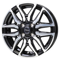 HOT STUFF(ホットスタッフ) Chronus クロノス ブラックポリッシュ 15インチ PCD100.0 4穴