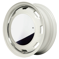 MID(マルカ) MID WHEELS オールドイングリッシュホワイトリムヴァーレイポリッシュ 14インチ PCD100.0 4穴