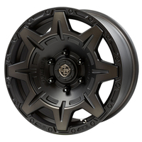 Weds(ウェッズ) CROSSOVER GARMENTS クロスオーバーガーメンツ マットブラッククリア 20インチ PCD139.7 6穴