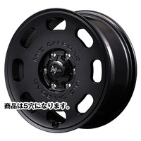 MID(マルカ) NITRO POWER ナイトロパワー バレルブラック(BBK) 16インチ PCD114.3 5穴