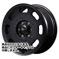 MID(マルカ) NITRO POWER ナイトロパワー バレルブラック(BBK) 16インチ PCD139.7 5穴