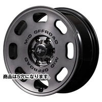 MID(マルカ) NITRO POWER ナイトロパワー グロススモークマシンドフェイス(GSM) 16インチ PCD114.3 5穴