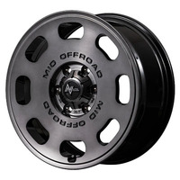 MID(マルカ) NITRO POWER ナイトロパワー グロススモークマシンドフェイス(GSM) 15インチ PCD139.7 6穴