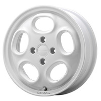 MLJ HYPERION ハイペリオン ホワイト 15インチ PCD100.0 4穴