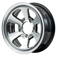 MID(マルカ) MID WHEELS ポリッシュ/ライングレー 16インチ PCD139.7 5穴