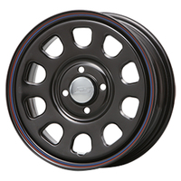 MLJ Daytona SS デイトナSS ブラック(レッド/ブルーライン) 15インチ PCD100.0 4穴