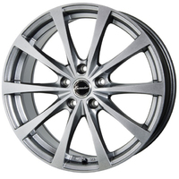 HOT STUFF(ホットスタッフ) Exceeder エクシーダー E03 ダークシルバー 18インチ PCD100.0 5穴