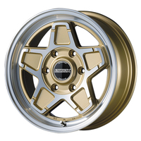 CRS ESSEX エセックス ENCS-16 1PC ゴールドポリッシュ 16インチ PCD139.7 6穴