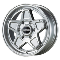 CRS ESSEX エセックス セミグロスシルバー 16インチ PCD139.7 6穴