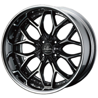 Weds(ウェッズ) Kranze クレンツェ ブラックメタリックポリッシュ 17インチ PCD100.0 4穴