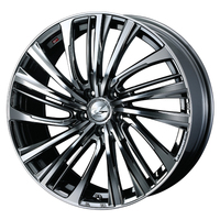 Weds(ウェッズ) LEONIS レオニス ブラックメタルコートミラーカット(BMCMC) 19インチ PCD114.3 5穴