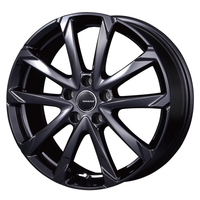 KIT JAPAN(コーセイ) QRASIZ クレイシズ グロッシーブラック 15インチ PCD100.0 5穴