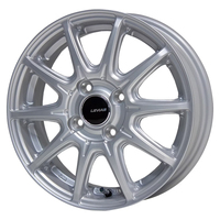KIT JAPAN(コーセイ) LEVIAS レヴィアス サテンシルバー 14インチ PCD100.0 4穴