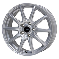 KIT JAPAN(コーセイ) LEVIAS レヴィアス サテンシルバー 15インチ PCD100.0 5穴