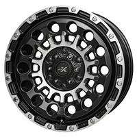 KYOHO(共豊) AME PPX マットブラック×ポリッシュ 16インチ PCD139.7 6穴