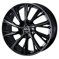 Weds(ウェッズ) LEONIS レオニス BK/SC(ブラック/SCマシニング) 18インチ PCD114.3 5穴