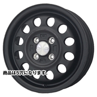 TreasureOne(トレジャーワン) K.Finesse ケーフィネス マットブラック 14インチ PCD114.3 5穴