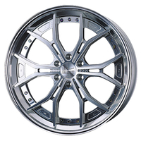 SUPER STAR(スーパースター) LEONHARDIRITT レオンハルト FORGED LF-S2(フォージド) マシニングクリア 22インチ PCD139.7 6穴