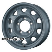 TOPY(トピー実業) LANDFOOT ランドフット エーエフグレー 14インチ PCD100.0 4穴