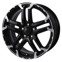 JAPAN三陽(ジャパン) MONZAJAPAN JP-STYLE モンツァジャパン ジェイピースタイル サテンブラック/ポリッシュ 16インチ PCD114.3 5穴