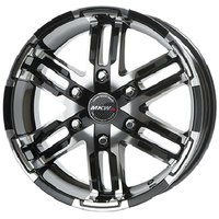 MKW MKW ダイヤカットグロスブラック 16インチ PCD139.7 6穴