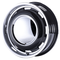 PANDORA(パンドラ) LUGTEC ラグテック neo moonⅢ(ネオムーン) ブラックリムポリッシュ 15インチ PCD100.0 4穴